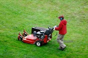 Man Mowing - Lawn Care